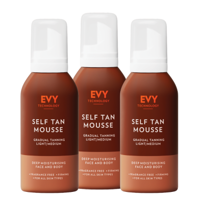 EVY Self Tan Mousse Light/Medium – Κ
