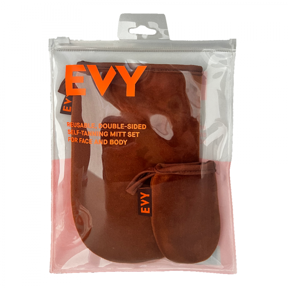 EVY SELFTAN MITT SET