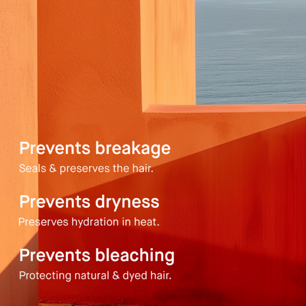 UV / Heat Hair mousse  Προστασία μαλλιών απο UV