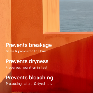 UV / Heat Hair mousse  Προστασία μαλλιών απο UV