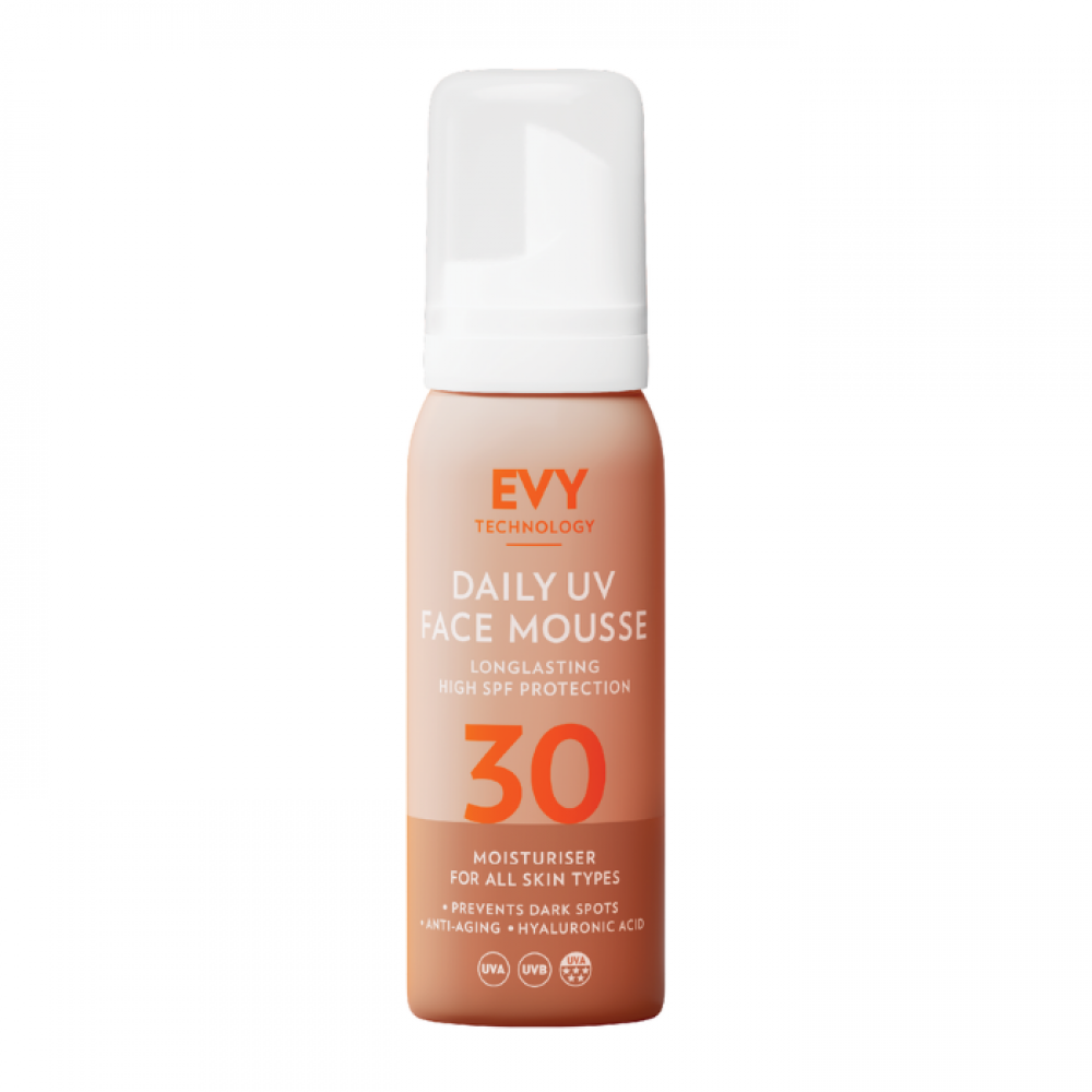 Daily UV Face Mousse SPF30 – 75ml Καθημερινή Σειρά